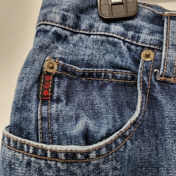 Mudd‎ Yo! Women's Vintage 90s Y2K Flare Bell Bottom Jeans, Size 11, Button Fly - Picture 6 of 11